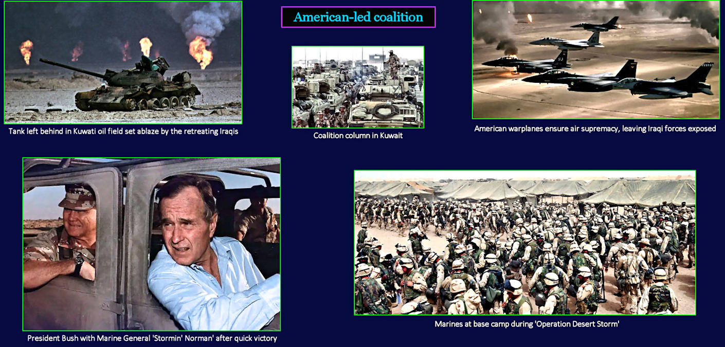 Gulf War, <i>Desert Storm</i>, 1990-91